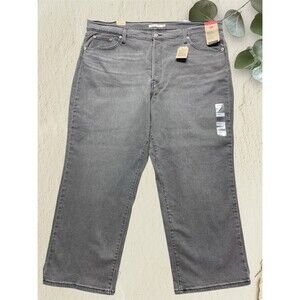 Levi's Ribcage Straight Ankle Women's Plus Sz 22W Super High-Rise Slim Fit Jeans